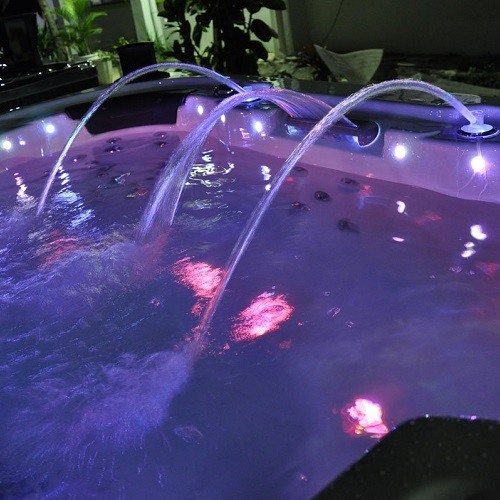 Beautiful Hot Tub Lights